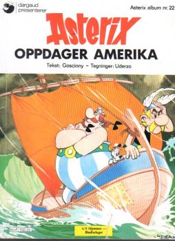 Asterix norwegisch Nr. 22  - ASTERIX Oppdager Amerika - 1978 - 1.Auflage